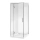 1000*1000*2000mm Chrome Frameless Swing Door Square Shower Box